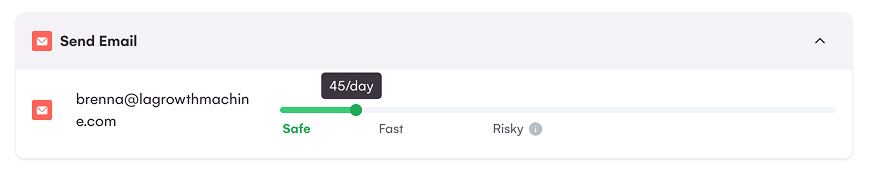 Configura&ccedil;&otilde;es de Limites de E-mail LGM