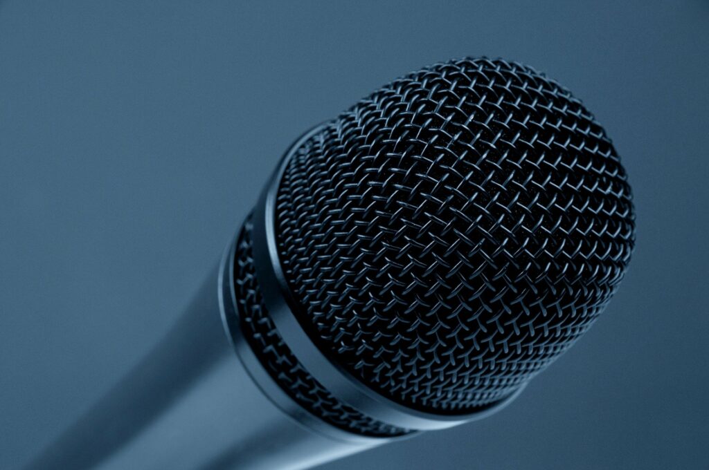 podcasts, public speaking