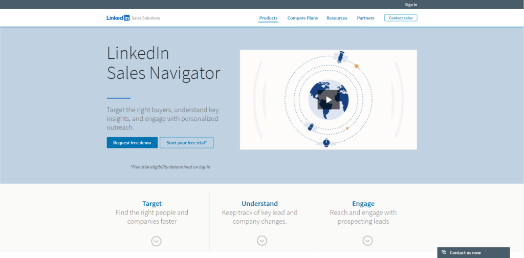 Image of Linkedin Sales Navigator