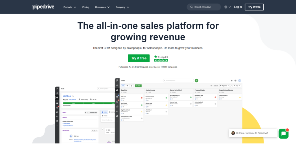 Image of Pipedrive