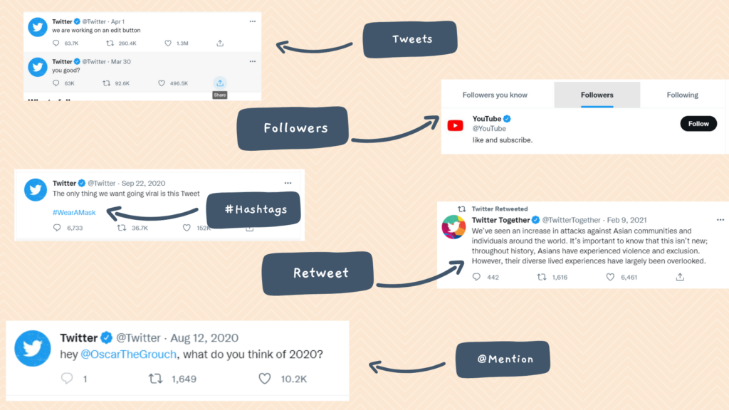 Screenshot of Twitter