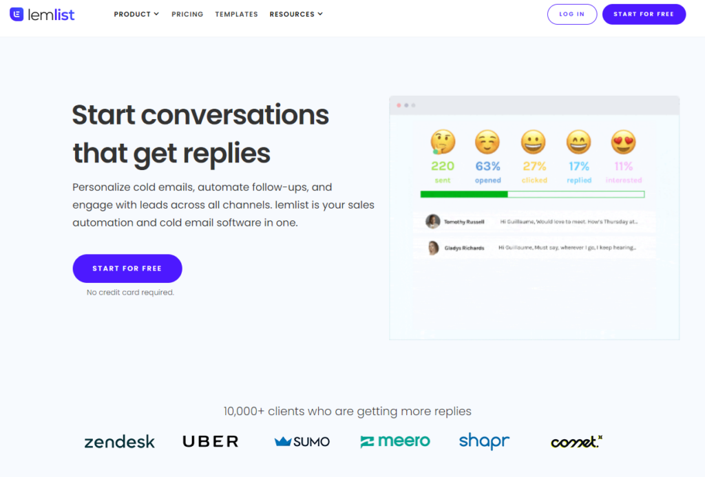 Lemlist pour l'email automation
