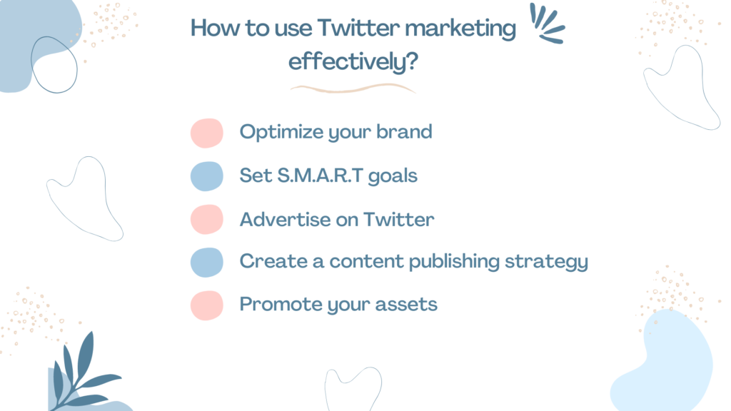 How to use Twitter marketing effectively?