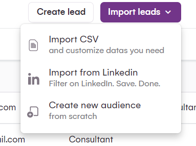 import leads from any source