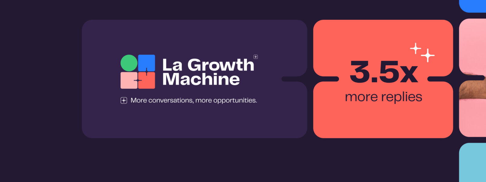 Nouvelle identité La Growth Machine